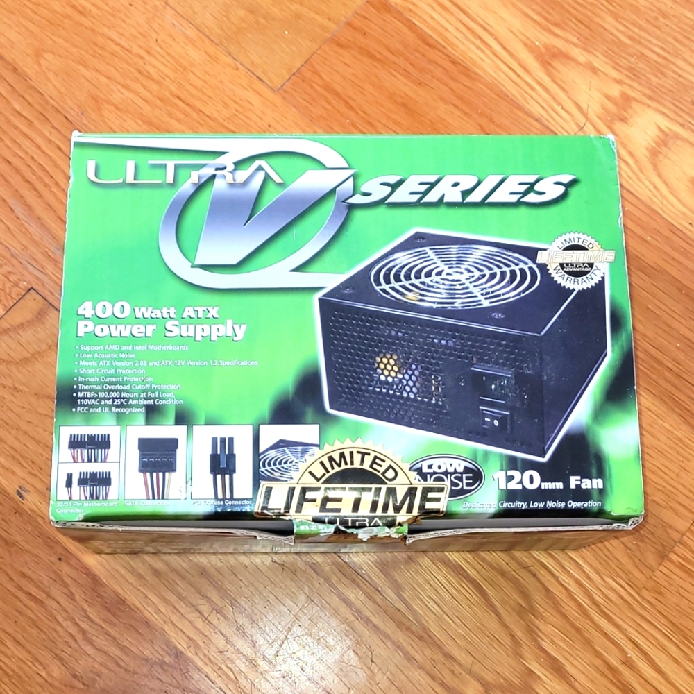 New open Box 📦  400Watt ATX Power supply for Computer